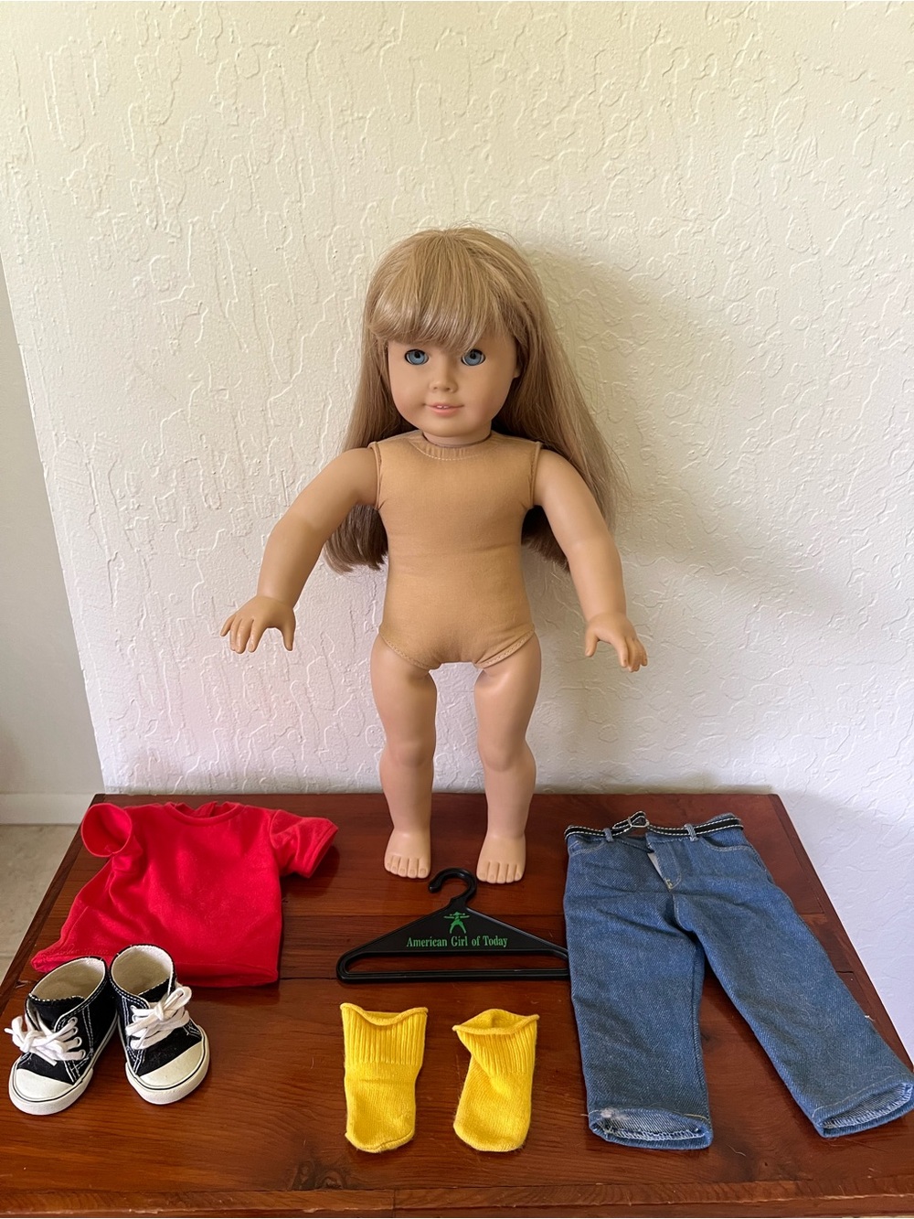 American Girl Doll of Today Blonde Hair Blue Eyes 18” - Picture 4 of 7